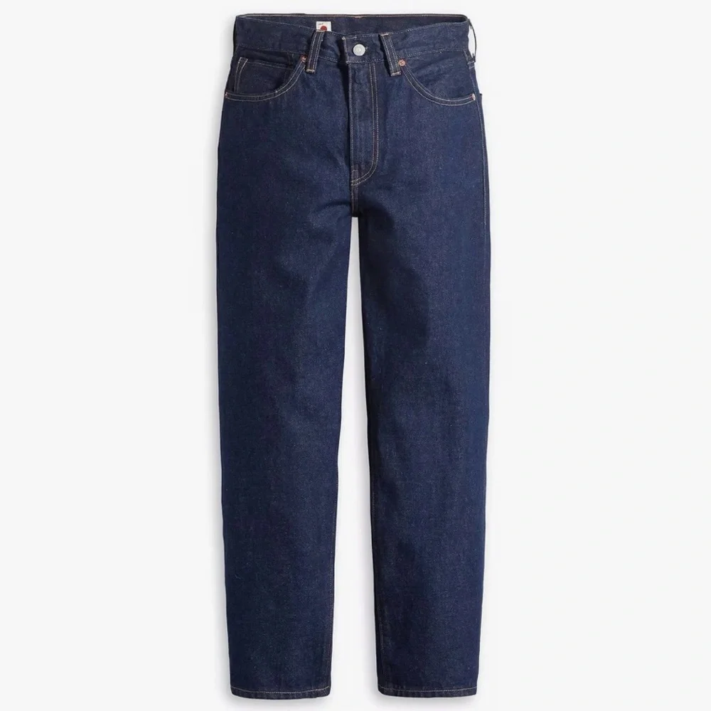 NWOT Levi’s Japanese Selvedge High Rise Column Women's Jeans - Dark Wash 30/27 - Picture 8 of 15